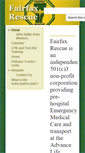 Mobile Screenshot of fairfaxrescue.org
